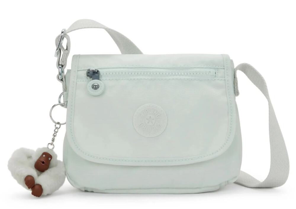 New Kipling Sabian Sea Side Mint Crossbody Belt Bag